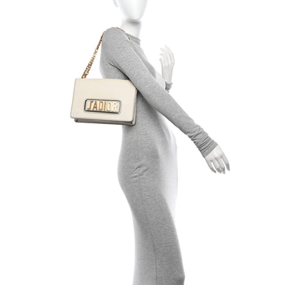 Christian Dior Calfskin J'Adior Chain Flap Bag Off White 2 of 17