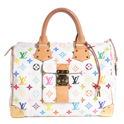 Louis Vuitton Monogram Multicolor Speedy 30 White 1 of 7