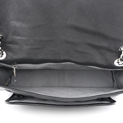 Chanel Caviar Quilted Large French Riviera Flap Black 5 of 10