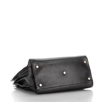 Saint Laurent Calfskin Large Sac De Jour Carryall Black 4 of 13