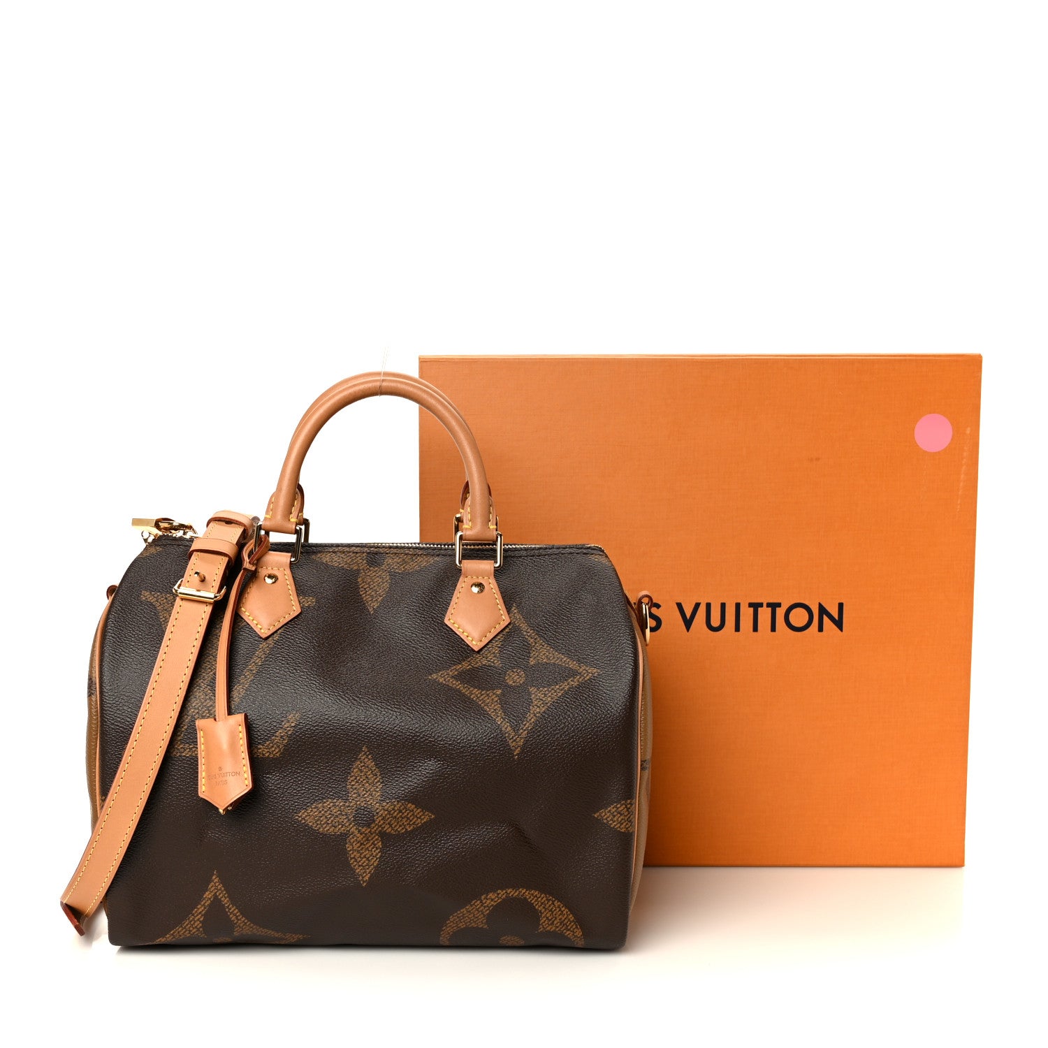 Louis Vuitton Reverse Monogram Giant Speedy Bandouliere 30 12 of 12