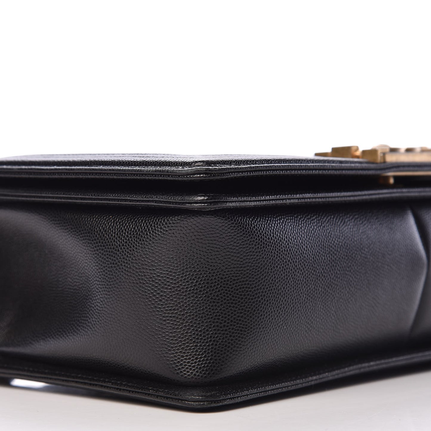 Caviar Quilted New Medium Boy Flap Black