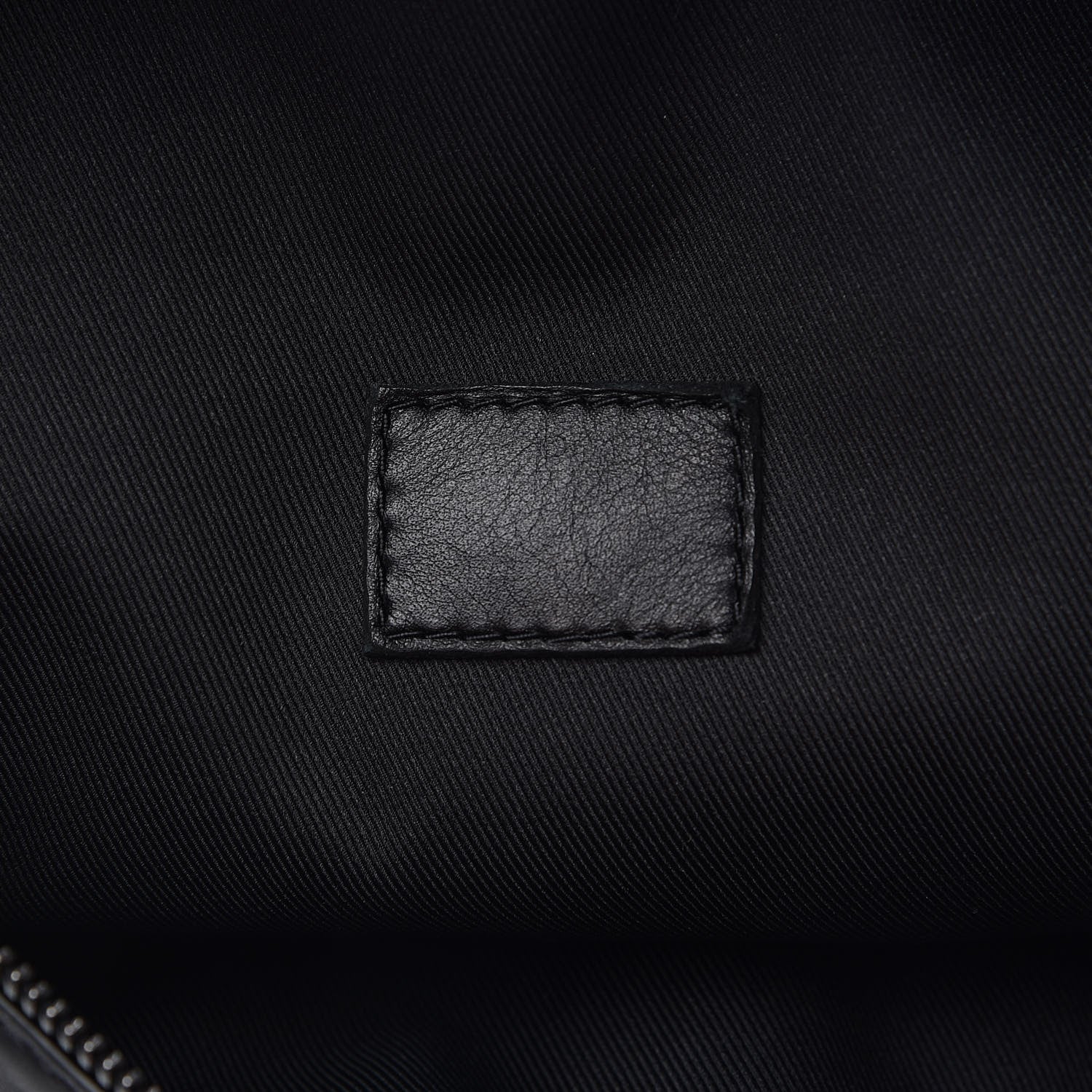 Louis Vuitton Calfskin Monogram Shadow Discovery Bumbag Black 6 of 9