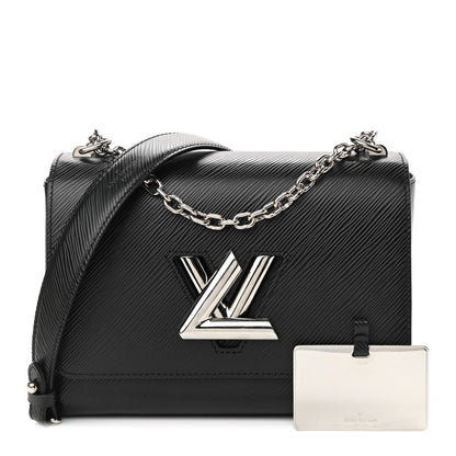 Louis Vuitton Epi Twist Shoulder Bag MM Black 1 of 10