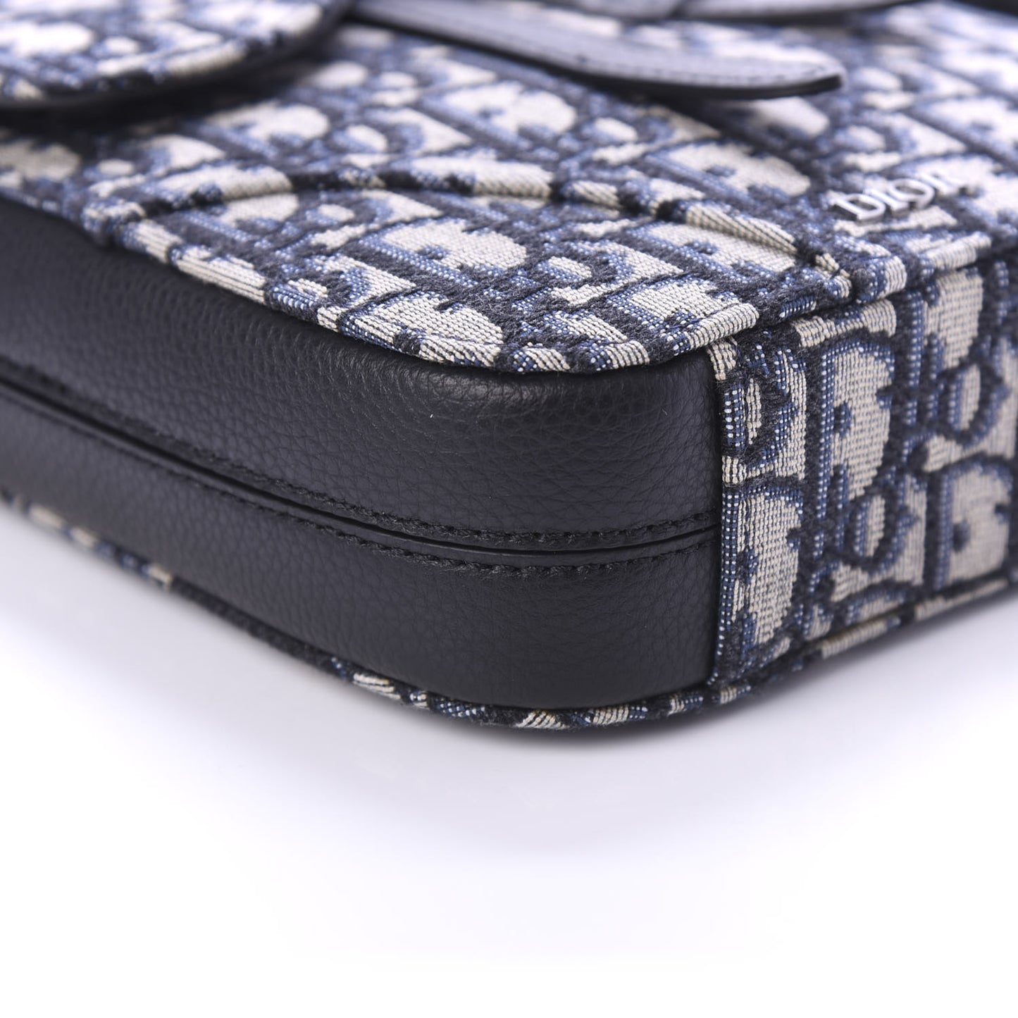 Oblique Saddle Pouch Blue