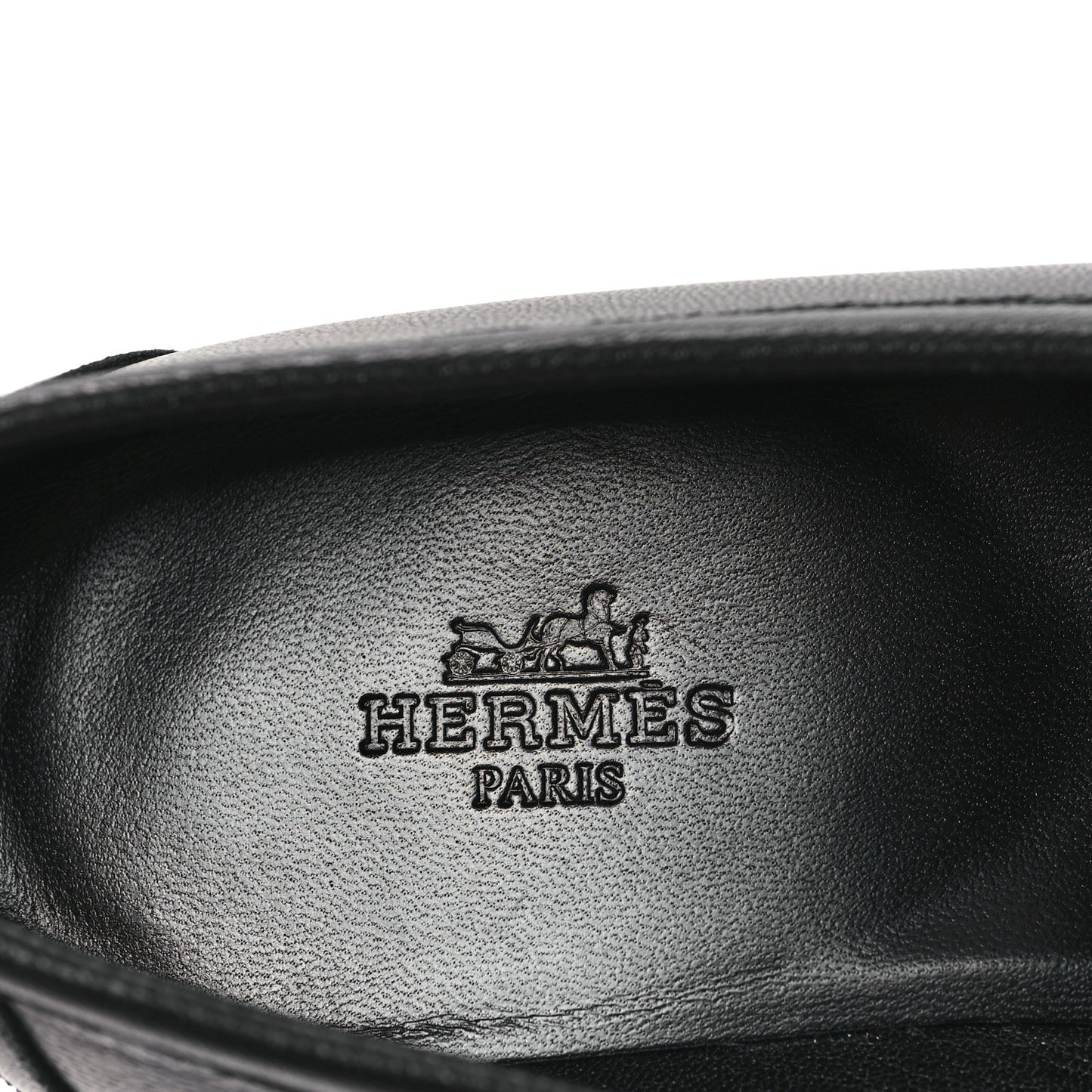 Goatskin Womens Paris Loafers 36 Black