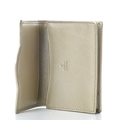 Gucci Monogram Sukey Card Case Gold 5 of 8