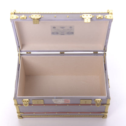 Louis Vuitton Mini Malle Zinc Trunk Paperweight Jewelry Box 4 of 9