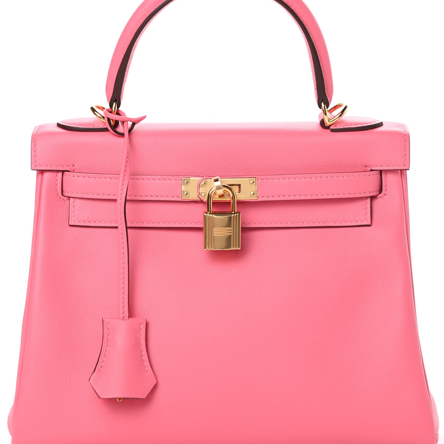 Hermes Swift Kelly Retourne 25 Rose Azalee 8 of 11