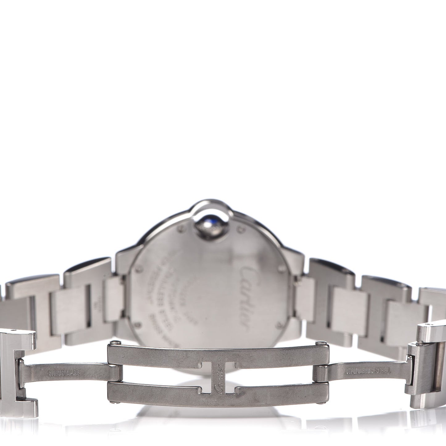 Stainless Steel 33mm Ballon Bleu De Automatic Watch Pink