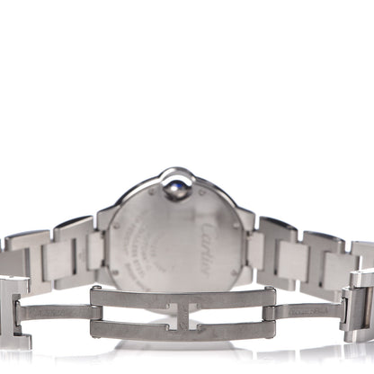 Cartier Stainless Steel 33mm Ballon Bleu De Automatic Watch Pink 5 of 7