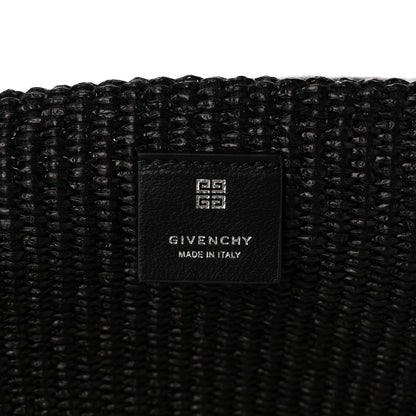 Givenchy Raffia Large G Shopping Tote Black 6 of 10