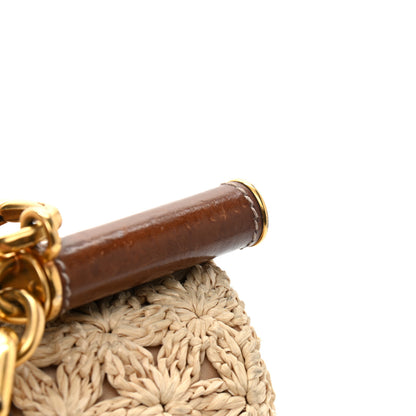 Dolce & Gabbana Woven Raffia Miss Sicily Satchel 11 of 14