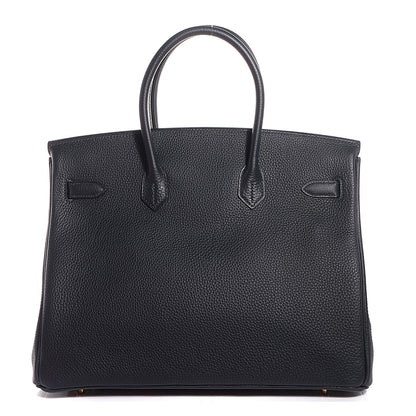 Hermes Togo Birkin 35 Bleu Ocean 19 of 25
