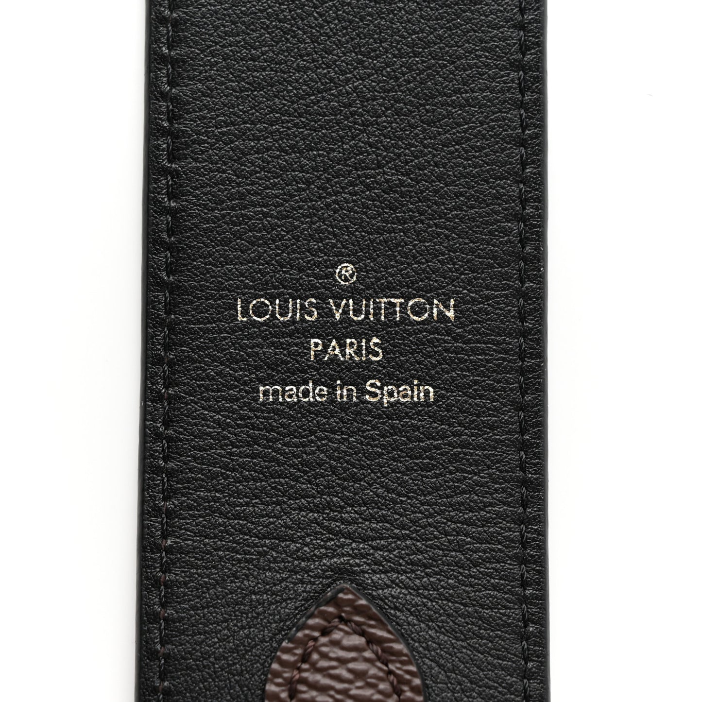 Monogram Bandouliere Shoulder Strap Black