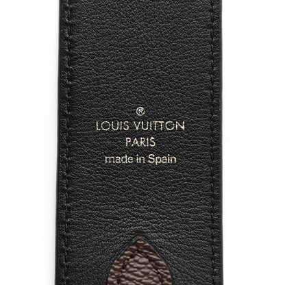 Louis Vuitton Monogram Bandouliere Shoulder Strap Black 3 of 4