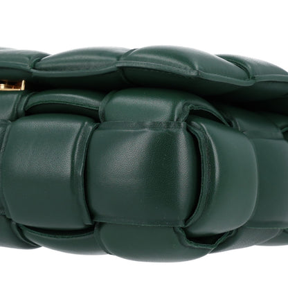 Bottega Veneta Lambskin Maxi Intreccio Padded Chain Cassette Crossbody Bag Raintree 8 of 8