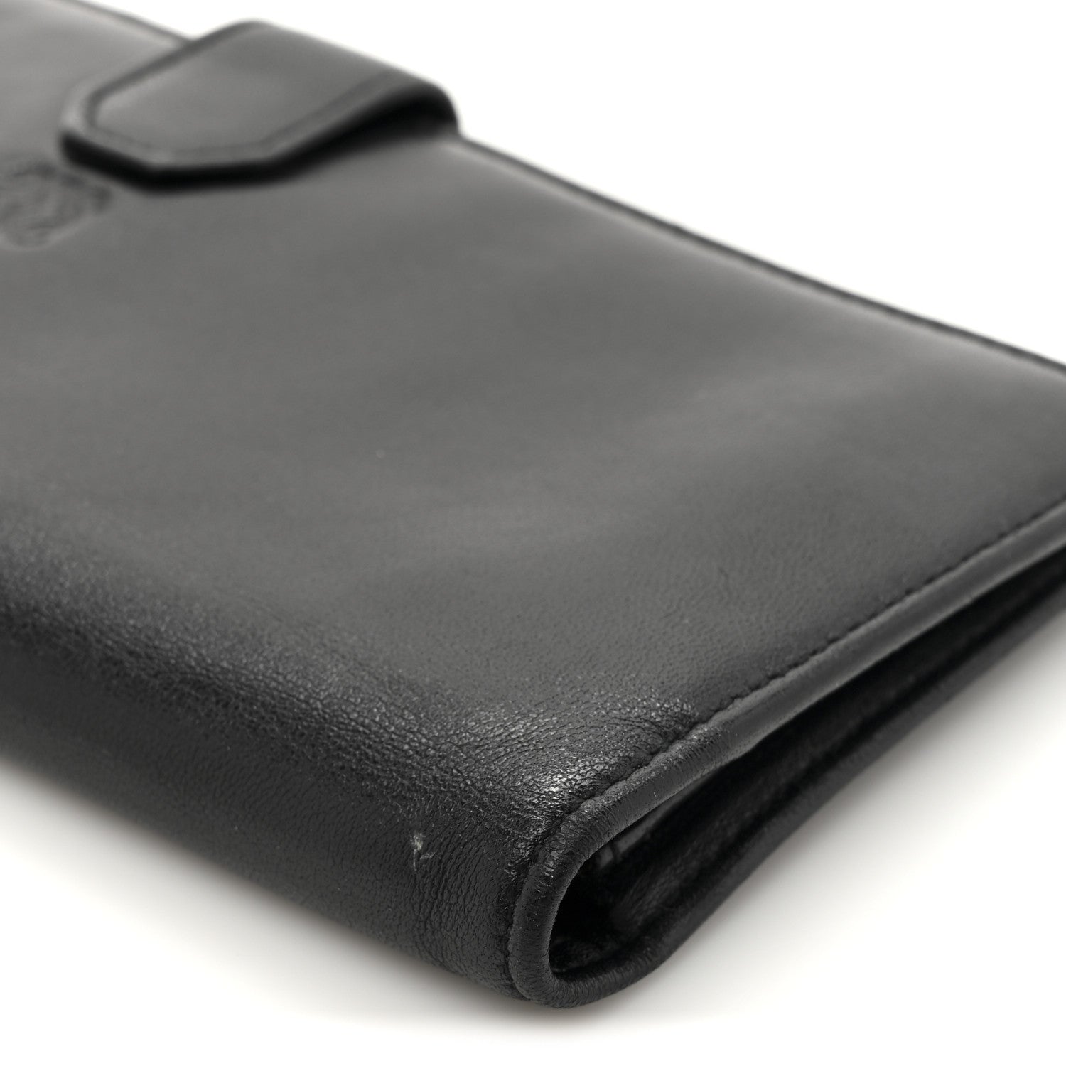 Loewe Calfskin Long Horizontal Wallet Black 9 of 10