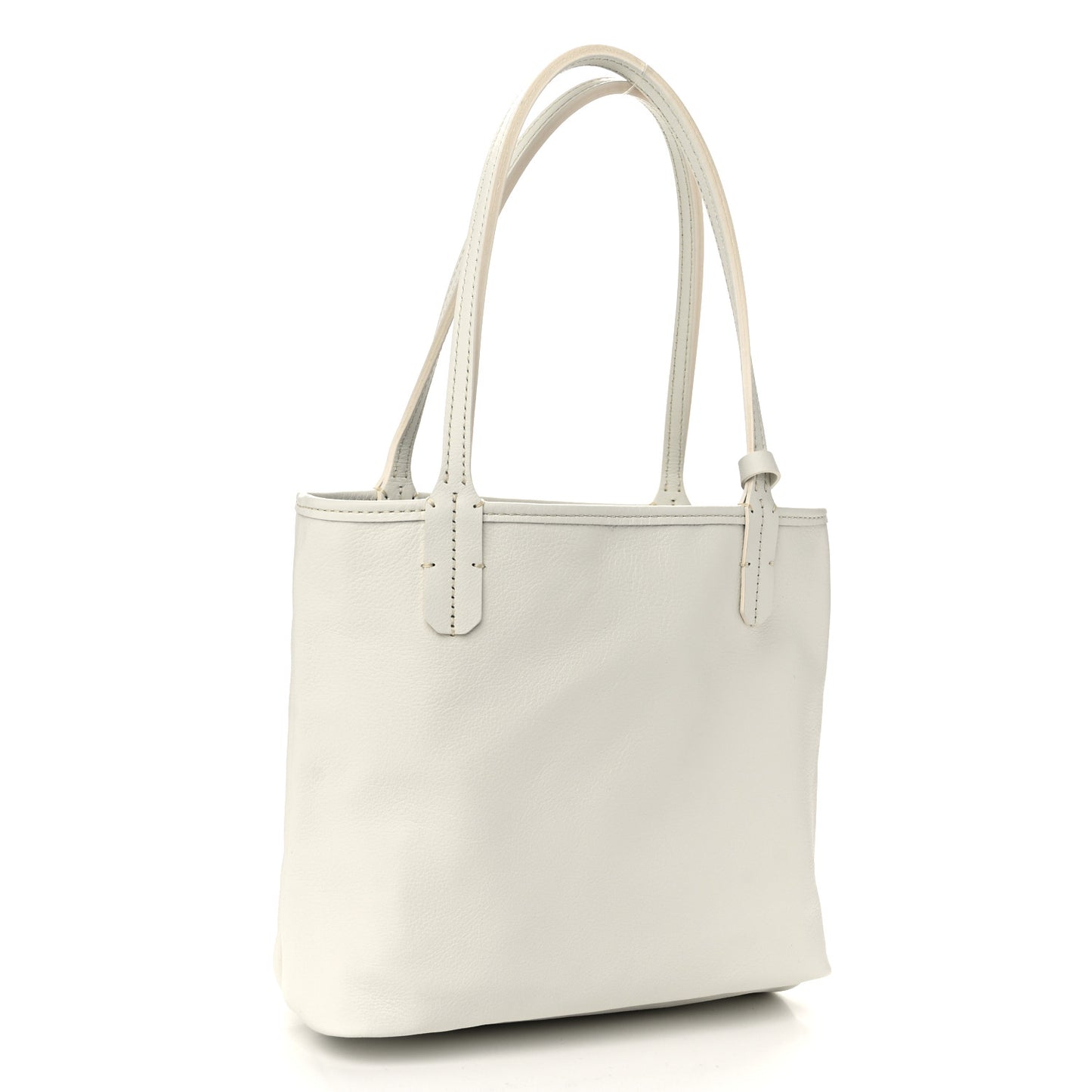 Goyardine Reversible Mini Anjou White