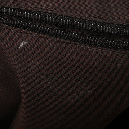 Gucci GG Monogram Travel Backpack Dark Brown 6 of 10