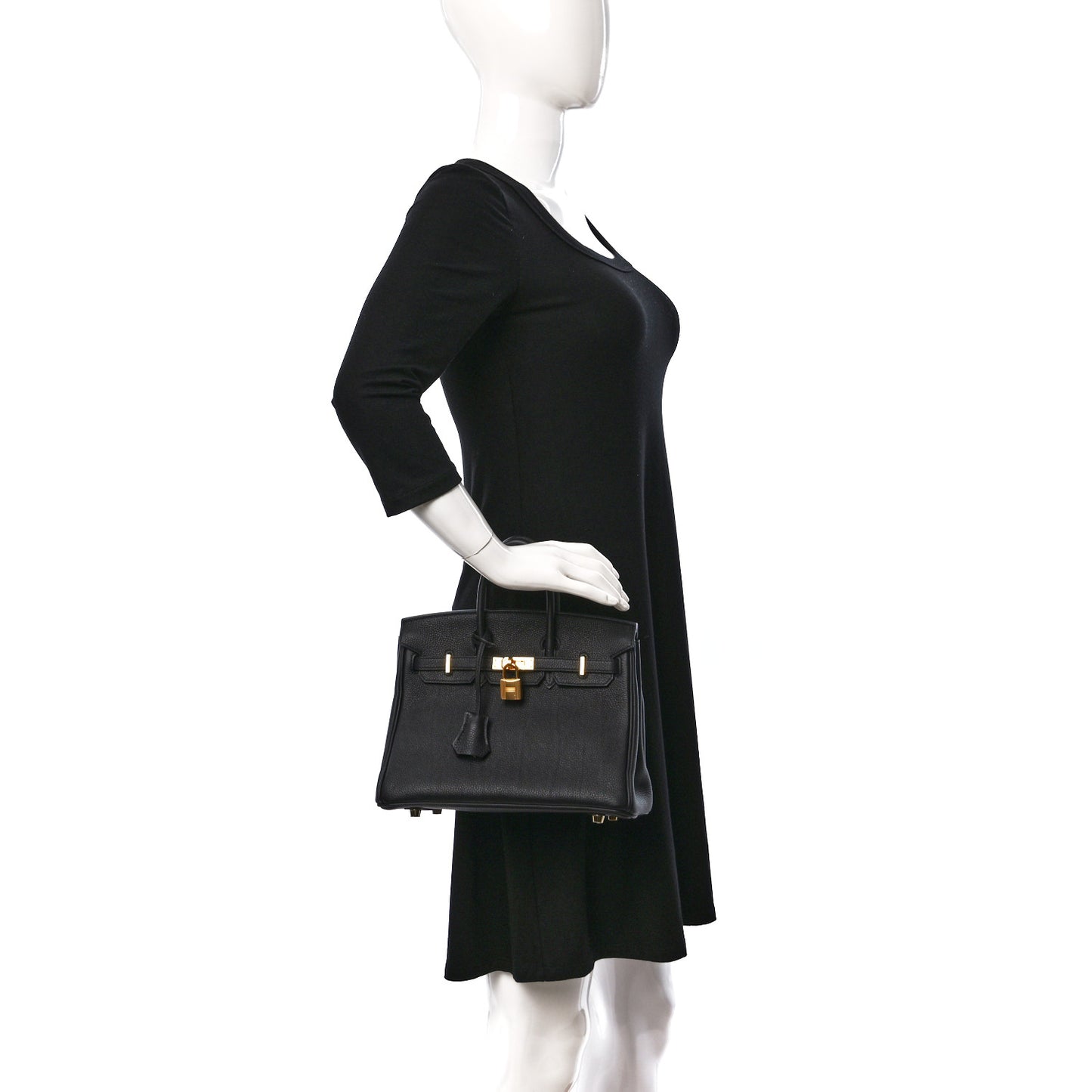 Togo Birkin 25 Black