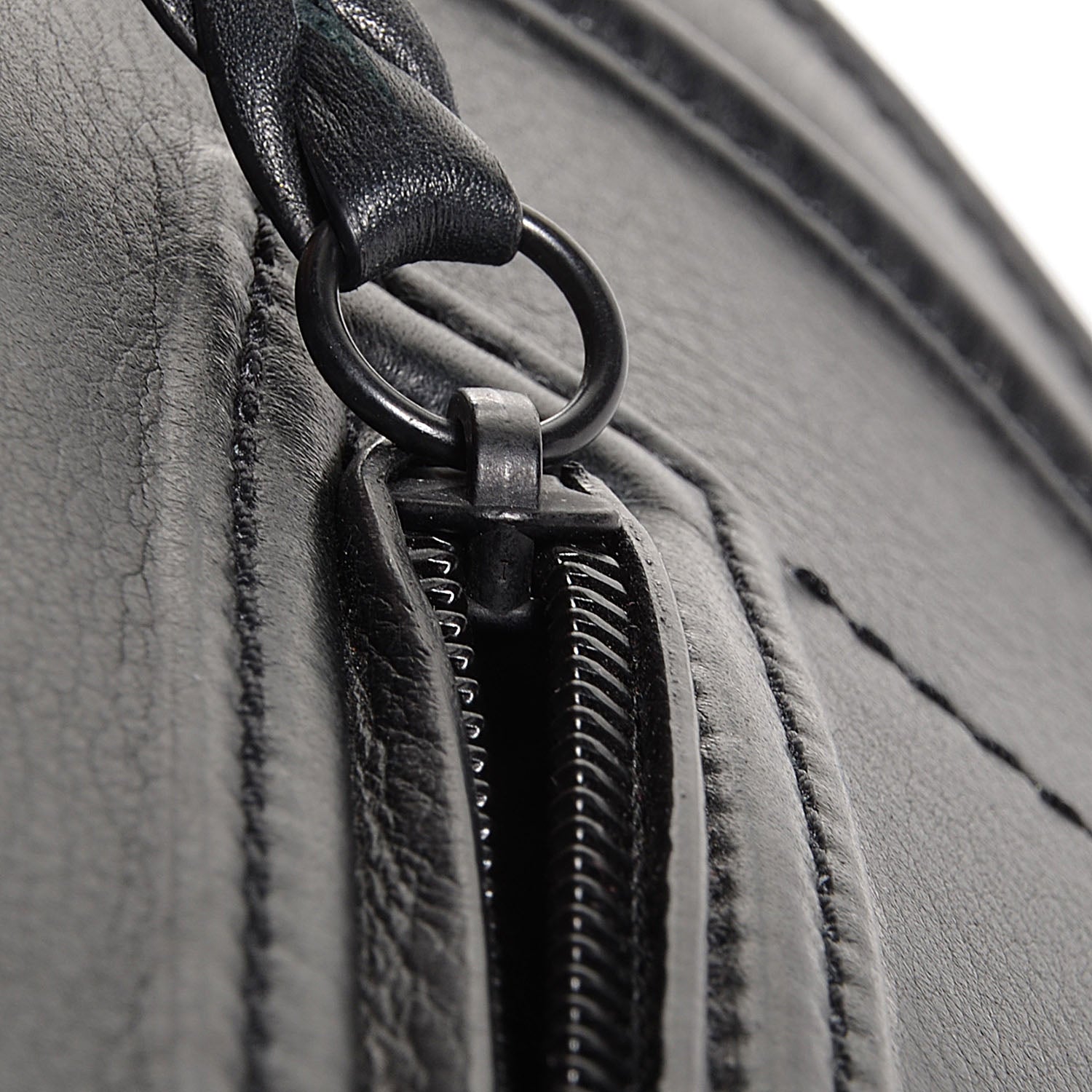 Celine Supple Calfskin Medium Phantom Luggage Black 7 of 9