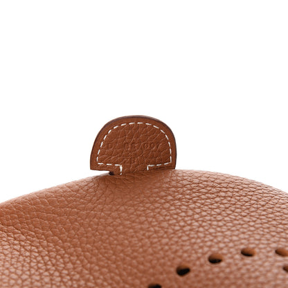 Hermes Taurillon Clemence Evelyne III PM Gold 6 of 10