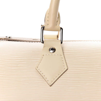 Louis Vuitton Epi Speedy 30 Ivory 9 of 10
