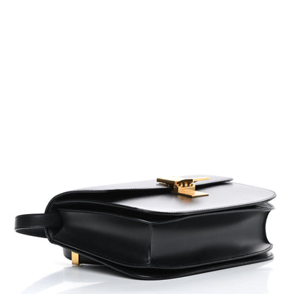 Celine Box Calfskin Medium Classic Box Flap Bag Black 4 of 16