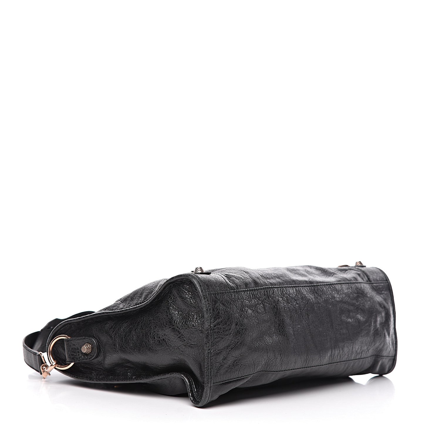 Agneau Giant 12 Rose Gold Hardware City Black