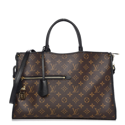 Louis Vuitton Monogram Popincourt MM Black 1 of 8