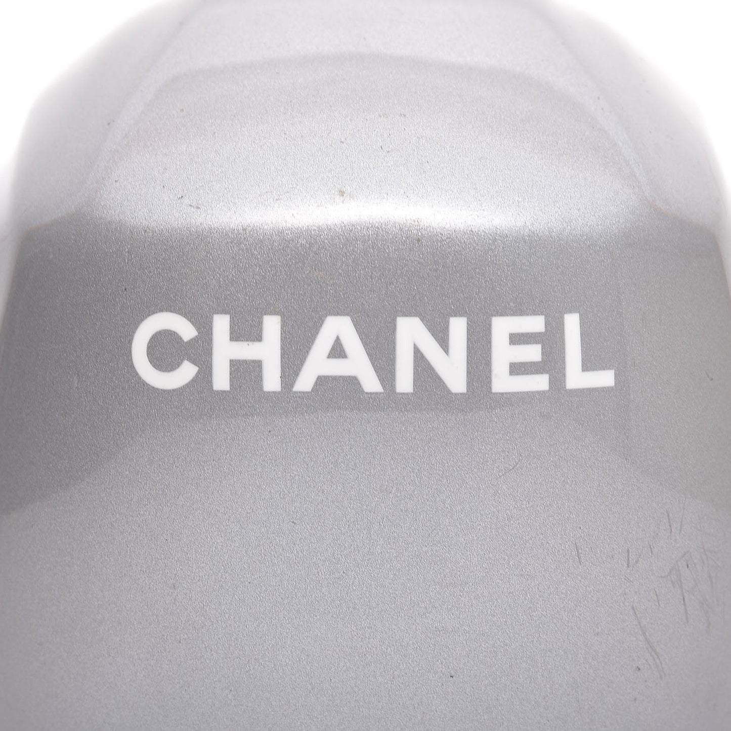 Metallic Ski Helmet Grey