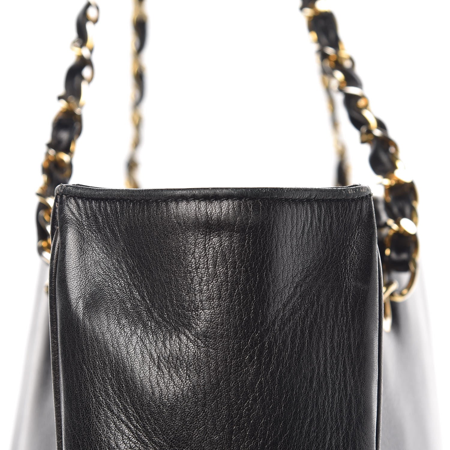 Chanel Lambskin Quilted Tote Black 17 of 21