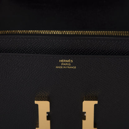 Hermes Epsom Constance Wallet To Go Black 8 of 11