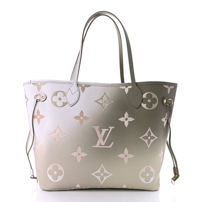 Louis Vuitton Monogram Giant Spring In The City Neverfull MM Sunset Kaki 4 of 11