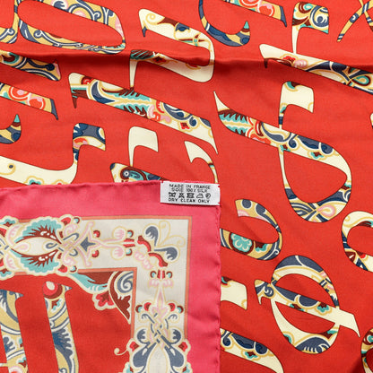 Hermes Silk Lettres D'Erevan Scarf 90 4 of 4