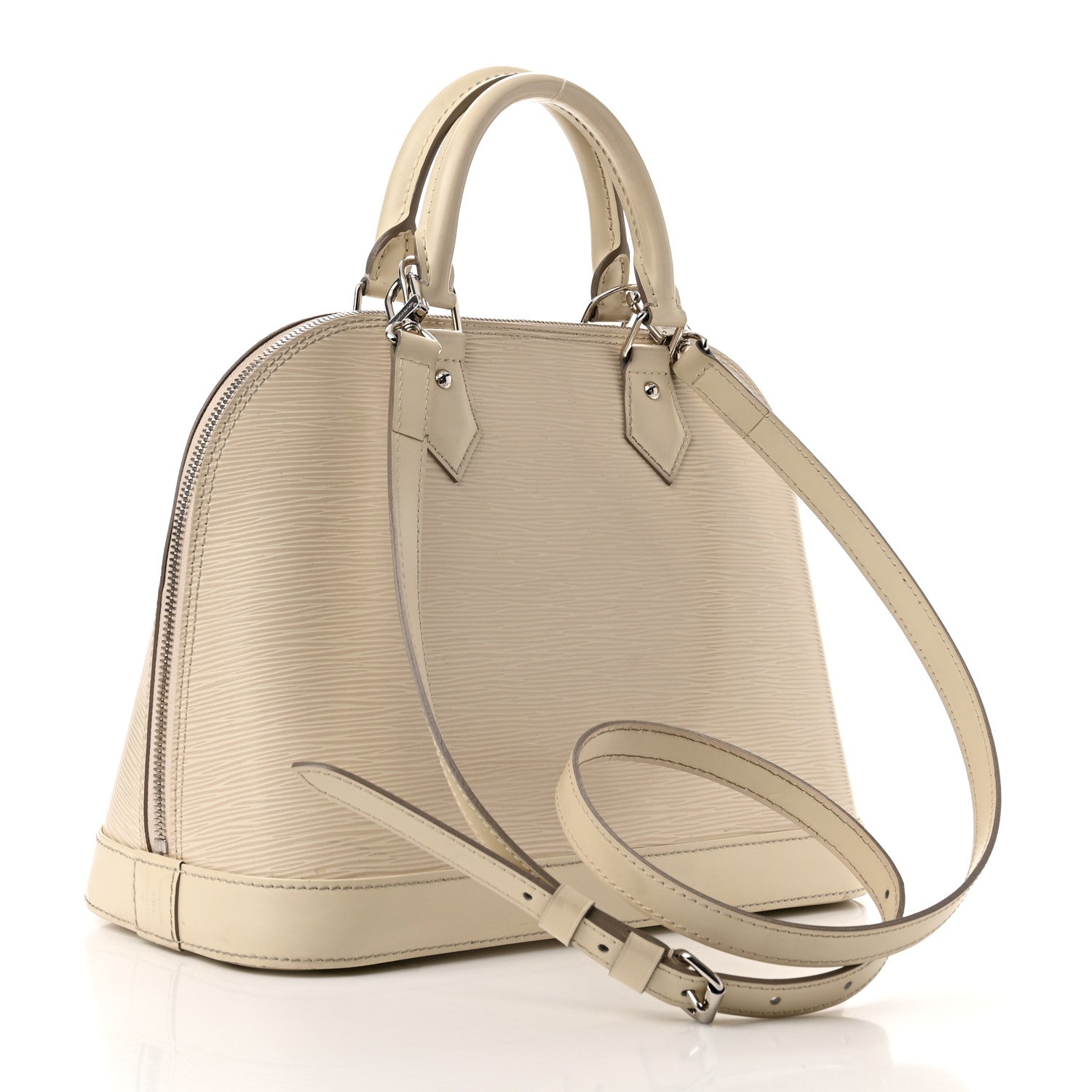 Louis Vuitton Epi Alma MM Ivory 3 of 9