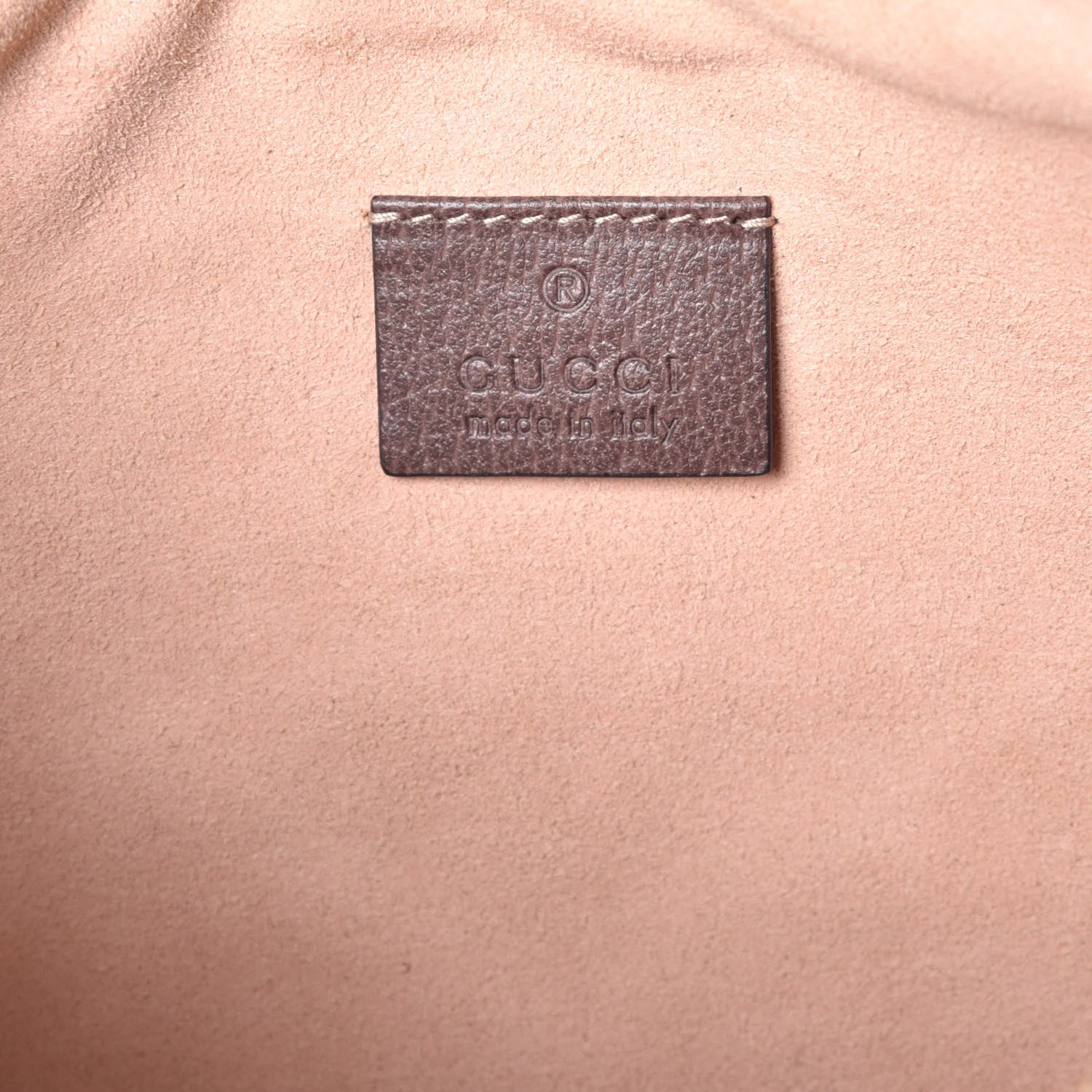 Gucci GG Supreme Monogram Large Ophidia Pouch Clutch Brown 6 of 8