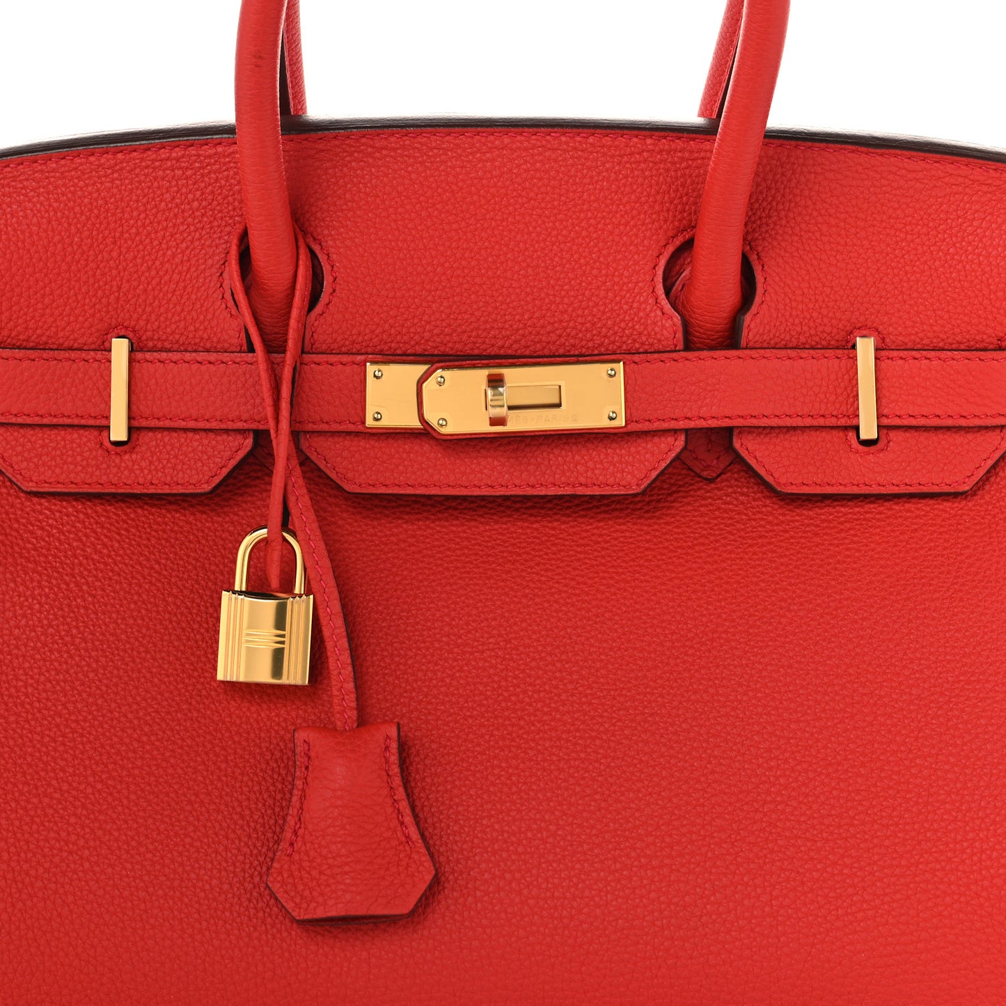 Togo Birkin 30 Rouge Tomate