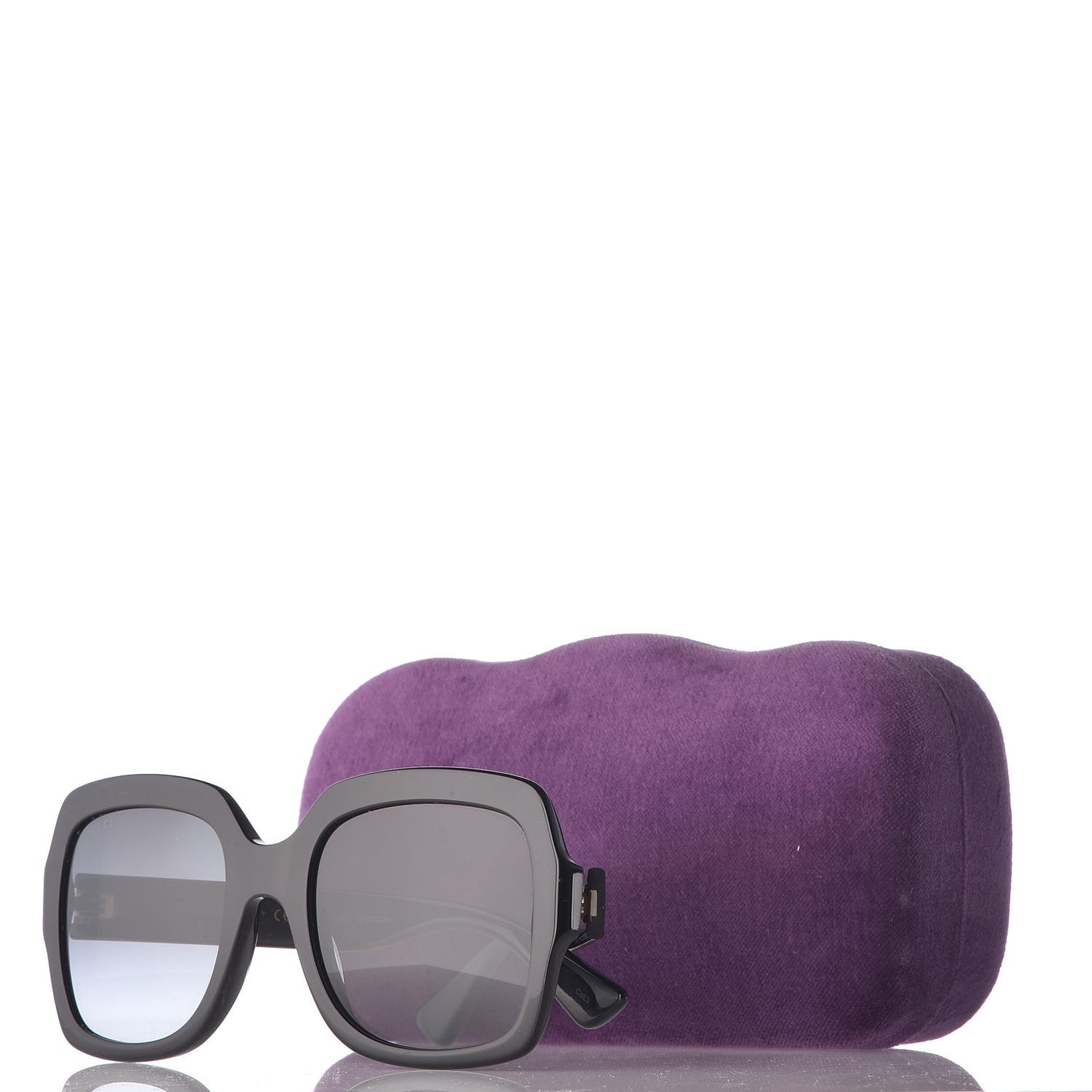Oversize Square GG 0036S Sunglasses Black