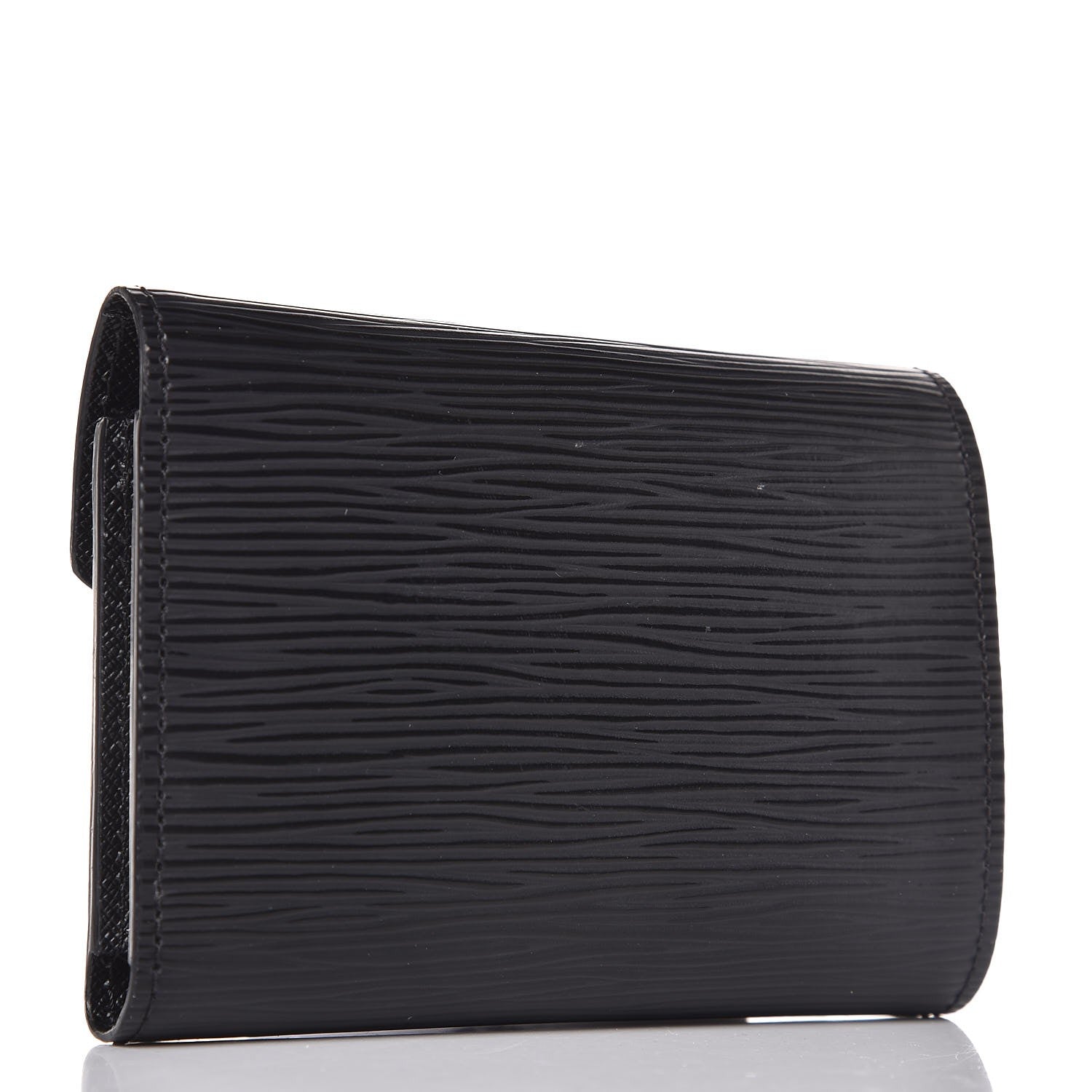 Louis Vuitton Epi Victorine Wallet Black 3 of 8