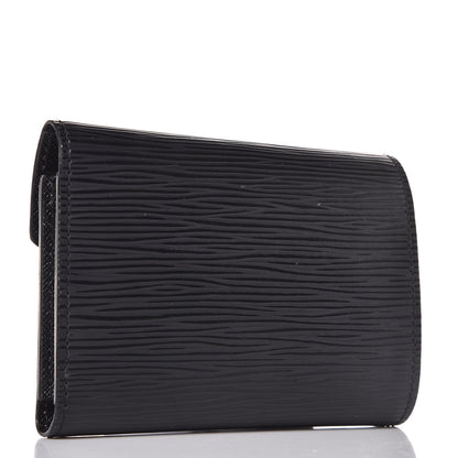 Louis Vuitton Epi Victorine Wallet Black 3 of 8