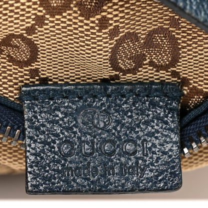 Gucci Monogram Web Belt Bag Navy 6 of 11