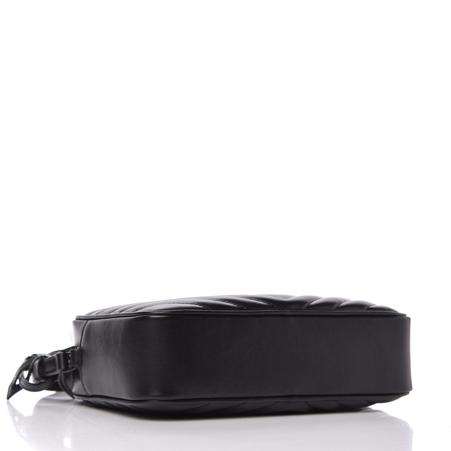Calfskin Matelasse Monogram Lou Camera Bag Black