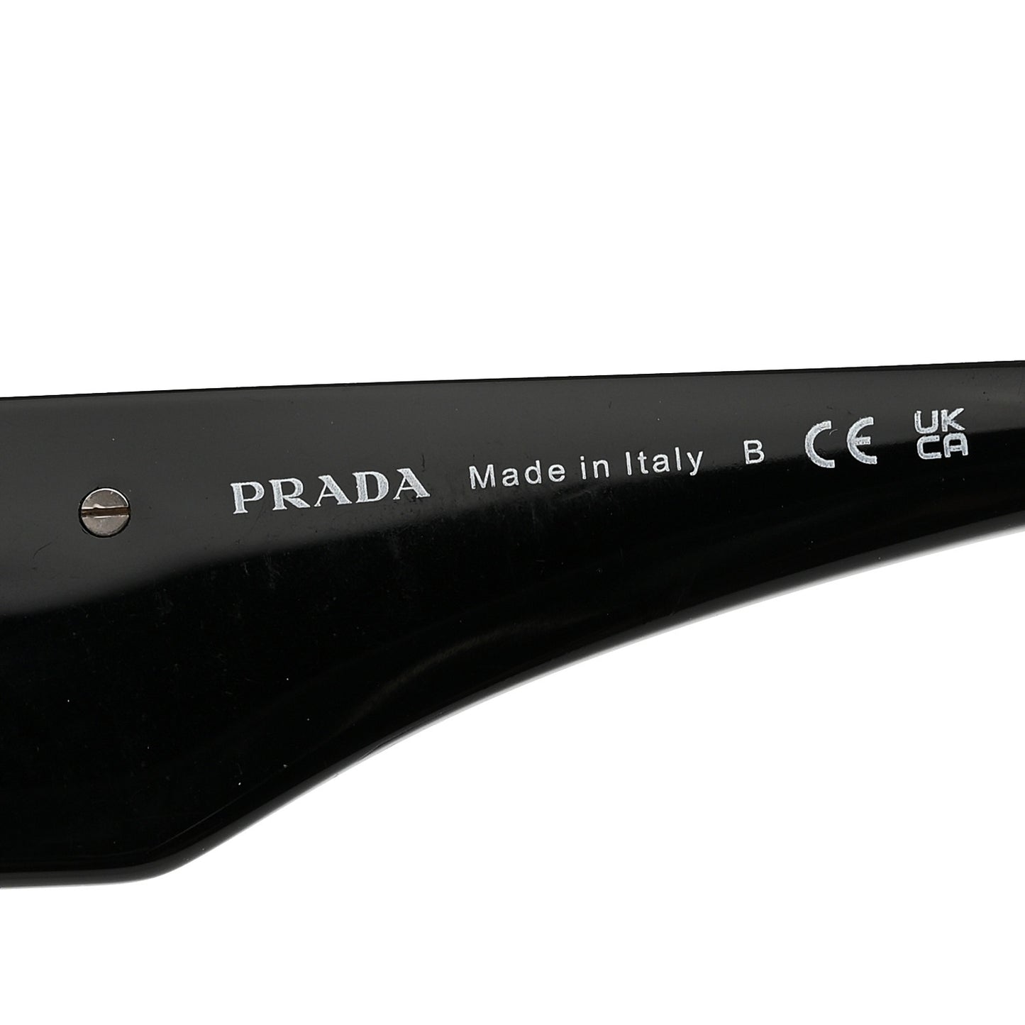 Acetate Symbole Sunglasses SPR 13Z Black