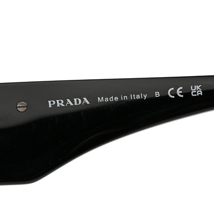Prada Acetate Symbole Sunglasses SPR 13Z Black 6 of 7