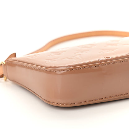 Louis Vuitton Vernis Pochette Accessories NM Rose Velours 7 of 9