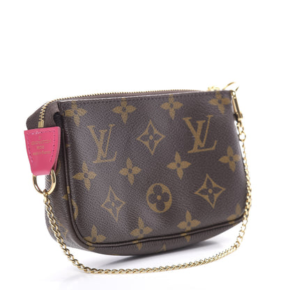 Louis Vuitton Monogram 2020 Christmas Animation Roller Coaster Mini Pochette Accessories Pivoine 3 of 9