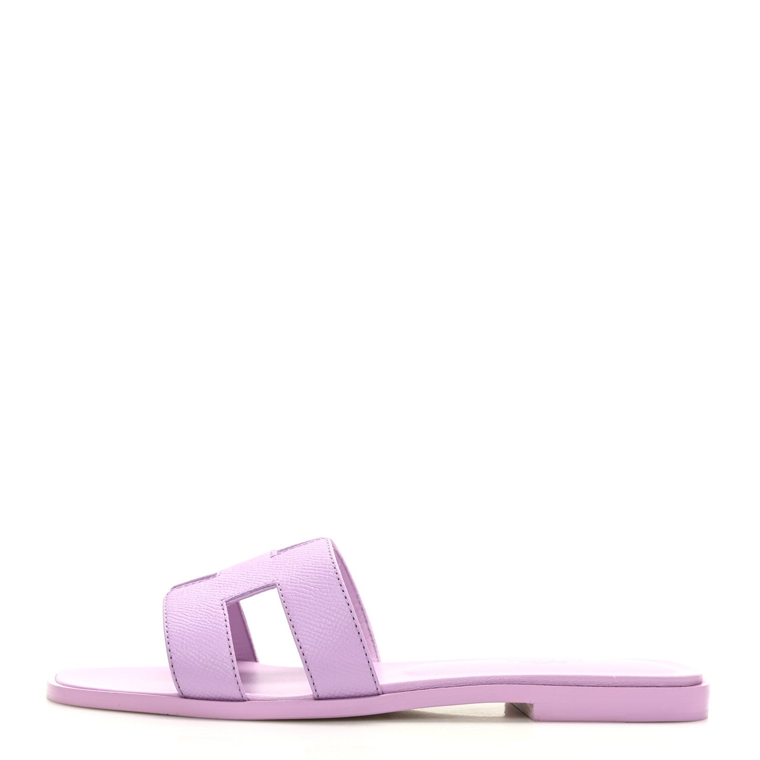 Hermes Epsom Oran Sandals 38 Violet Amethyste 1 of 9
