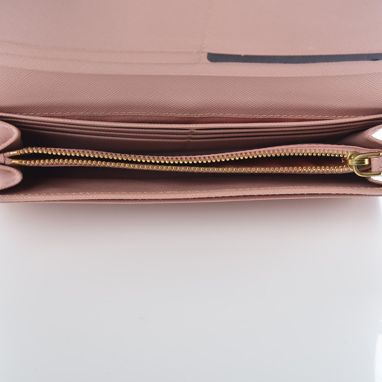 Saffiano Bow Continental Wallet Orchidea